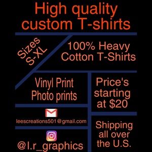 Custom T-shirt designs